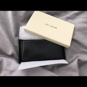Never Used St. John mini wallet with keychain